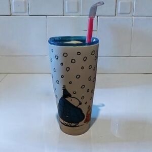NEW Peanuts Snoopy and Woodstock Winter Tumbler